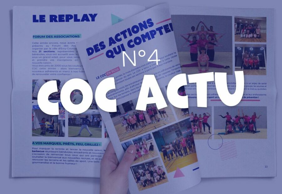 Gazette des actualités du Club Omnisports Courcouronnes COC