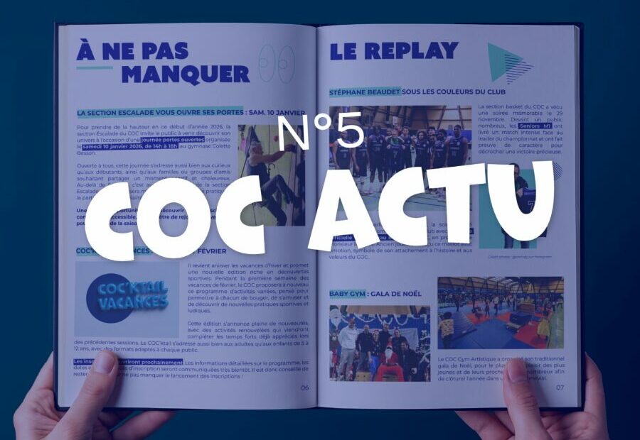 Gazette des actualités du Club Omnisports Courcouronnes COC