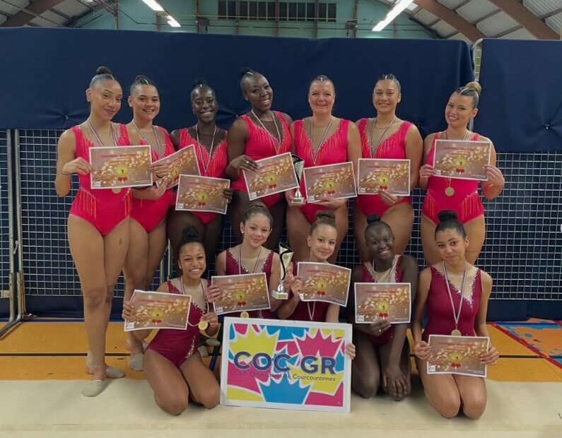 GYMNASTIQUE RYTHMIQUE GR - championnat départemental - Club Omnisports Courcouronnes COC